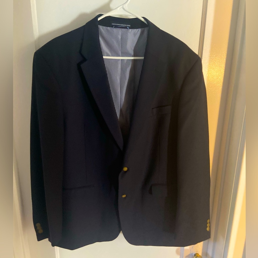 Tommy Hilfiger Dark Blue Blazer with Gold Buttons